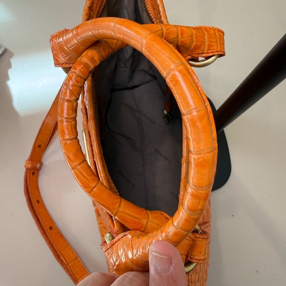 Brahmin Croco Embossed Mini Arno Tote - Picture 5 of 13